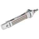 SMC 20 mm Double Acting Cylinder Clevis Mount Aluminium Alloy Body ISO 6432 CD85