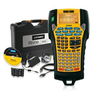 Dymo DYMO RHINO 6000 Handheld Label Printer Kit 24 mm Max Label Width Rechargeable Battery 180 dpi 1.81 kg 2122967
