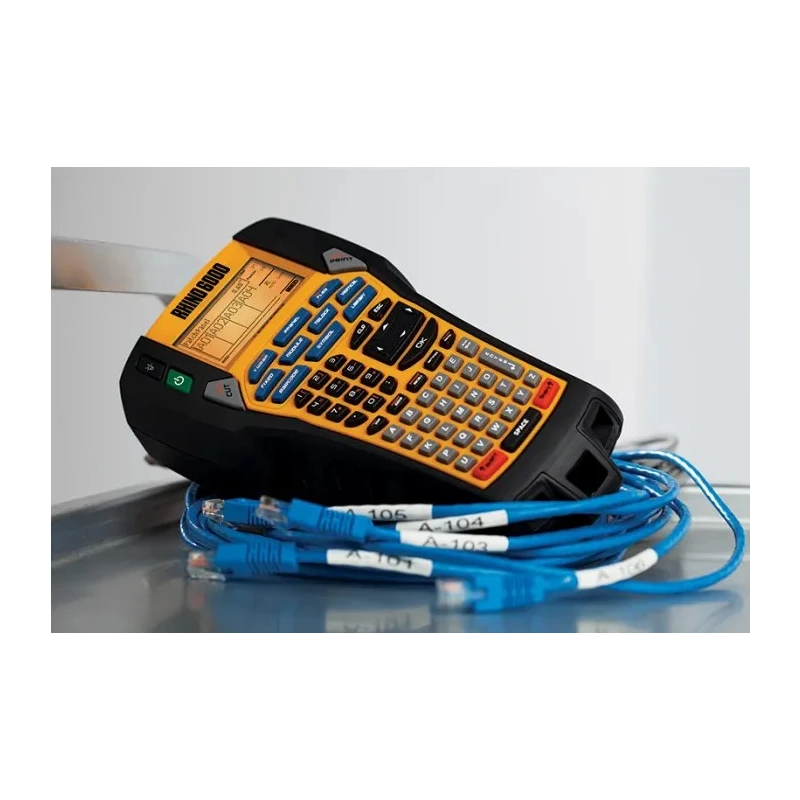 Dymo DYMO RHINO 6000 Handheld Label Printer Kit 24 mm Max Label Width Rechargeable Battery 180 dpi 1.81 kg 2122967