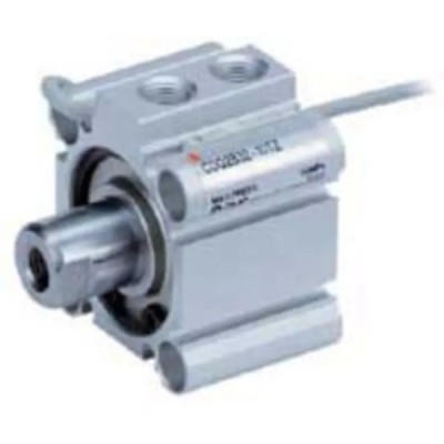 SMC 20 mm Pneumatic Cylinder Single Acting Through Hole Mount Aluminium Alloy Body CDQ2 