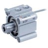 SMC 20 mm Pneumatic Cylinder Single Acting Through Hole Mount Aluminium Alloy Body CDQ2