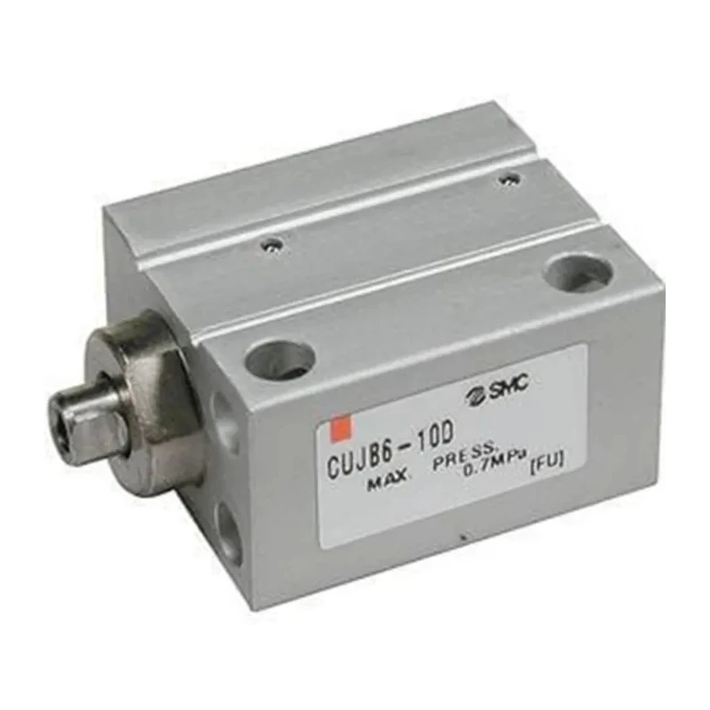 SMC 10 mm Pneumatic Cylinder Double Acting Through Hole Mount Aluminium Alloy Body CDUJB16-10D