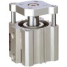 SMC Pneumatic Compact Cylinder 25mm Bore, 10mm Stroke, Double Acting Aluminium Alloy CDQMB25-10