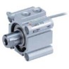 SMC Single Acting 10 mm Pneumatic Cylinder, Aluminium Alloy Body, Through Hole Mount CQ2B40-10SZ