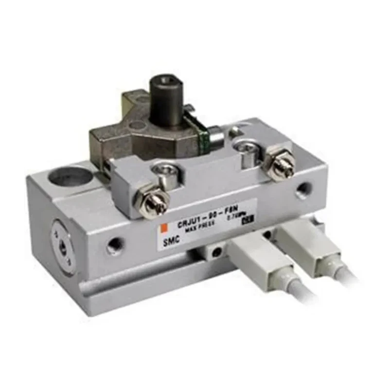 SMC Pneumatic Rotary Actuator 0.7 Mpa, 5mm Bore, 180 Degree Rotation CRJB05-180