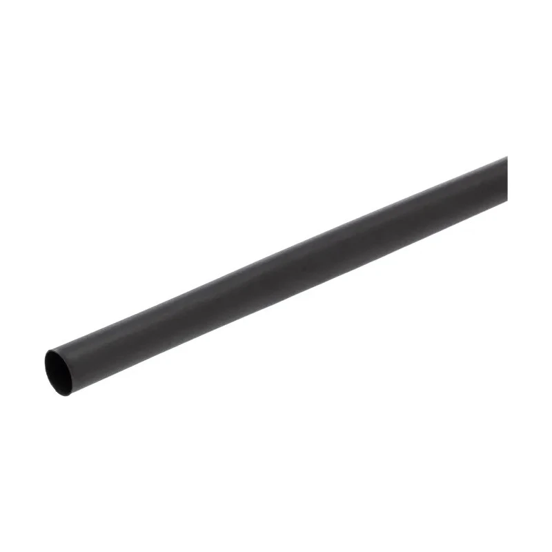 TE Connectivity Heat Shrink Tubing Black 6 mm Sleeve Diameter x 1.2m Length 3:1 Shrink Ratio RNF 3000-6/2-0