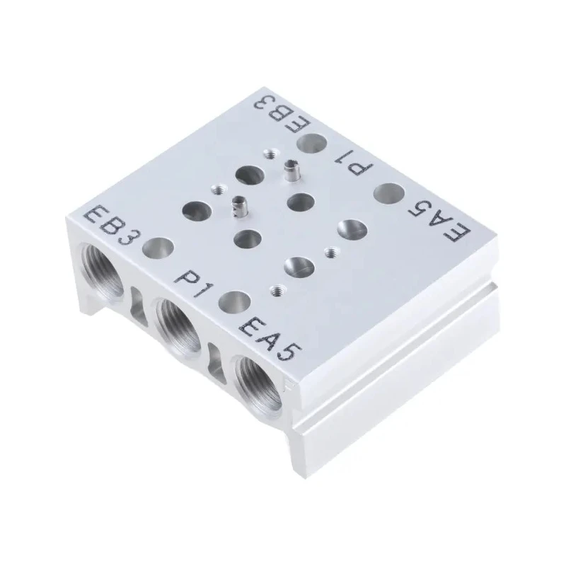 SMC SS5Y series 2 station G Manifold Die Cast Aluminium Body 1/8 in Port Size Female Thread 