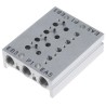 SMC SS5Y3 Series 4 Station G Manifold, Port Size 1/8 in, Die Cast Aluminium Body