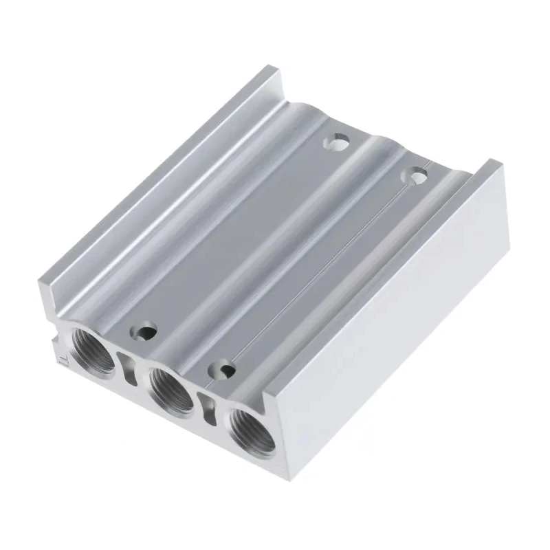 SMC SS5Y3 Series 4 Station G Manifold, Port Size 1/8 in, Die Cast Aluminium Body 