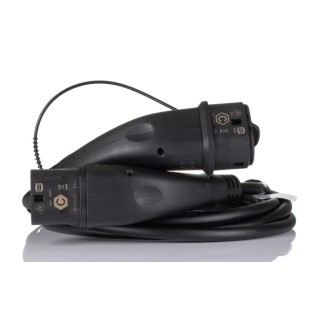 HARTING 32A 7.4 kW 5 m EV Charging Cable Type 2 Mode 3, IP44 Rated 08914090107A0