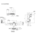 SMC Pneumatic Control Valve Pilot Rc 1/8 in 24V DC 0.7 MPa Die Cast Aluminium SY5000