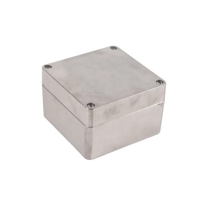 Hammond 1590Z Series Clear Natural Lid Die Cast Aluminium General Purpose Enclosure IP68 IK08 91 mm x 140 mm x 140 1590Z090