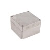 Hammond 1590Z Series Clear Natural Lid Die Cast Aluminium General Purpose Enclosure IP68 IK08 91 mm x 140 mm x 140 1590Z090