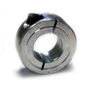 RS PRO Steel One Piece Shaft Collar Clamp Screw, OD 18 mm, Bore 8 mm, Width 9 mm 234-6957