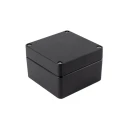 Hammond 1590Z Series Black Die Cast Aluminium General Purpose Enclosure IP68 IK08 91mm x 140mm x 140mm 