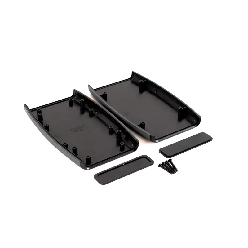 Hammond 1553 Series Black Plastic Handheld Enclosure with Integral Battery Compartment, IP54, 147 mm x 89 mm x 25 mm 1553DXBK