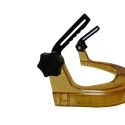Centurion Safety High Heat Face Screen Carrier Gold Lens Face Shield Holder for Vulcan Helmet S57TCEHH