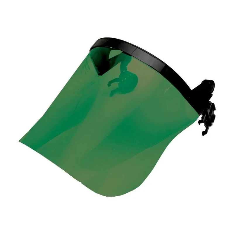 Centurion Safety Green Acetate Visor with Face Guard Classic Series Resistant to Chemical Splash S591 9034139