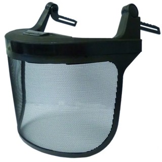 Centurion Safety Clear Nylon Mesh Forestry Visor Helmet with Face Shield Guard, Impact Resistant S577 9034198