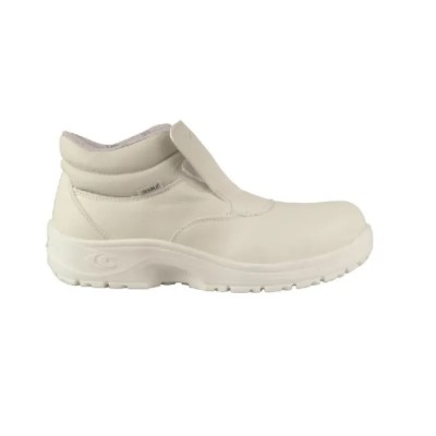 Cofra NUMA S2 FO SR Unisex White Non-Metal Toe Capped Safety Boots Pull/Slip-On EU 39 UK 6 10150-N00.W39