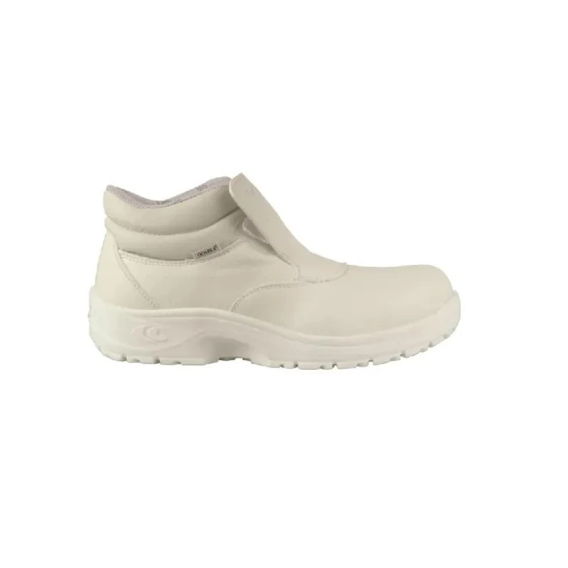 Cofra NUMA S2 FO SR Unisex White Non-Metal Toe Capped Safety Boots Pull/Slip-On EU 39 UK 6 10150-N00.W39