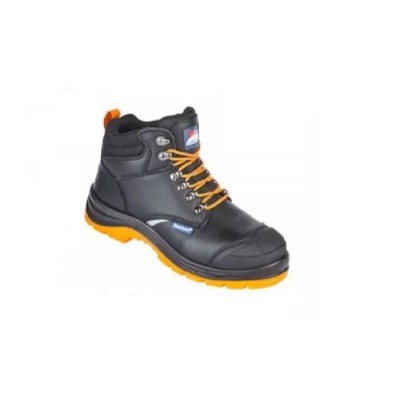 Himalayan Black Steel Toe Capped Unisex Safety Boots Size UK 11 EU 45 EN ISO 20345:2011 B5400/11