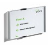 Durable White Out-of-door Plate A5 Sheets with Anodised Aluminium Frame and Anti-glare Acrylic Window 480523