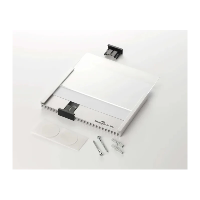 Durable White Out-of-door Plate A5 Sheets with Anodised Aluminium Frame and Anti-glare Acrylic Window 480523