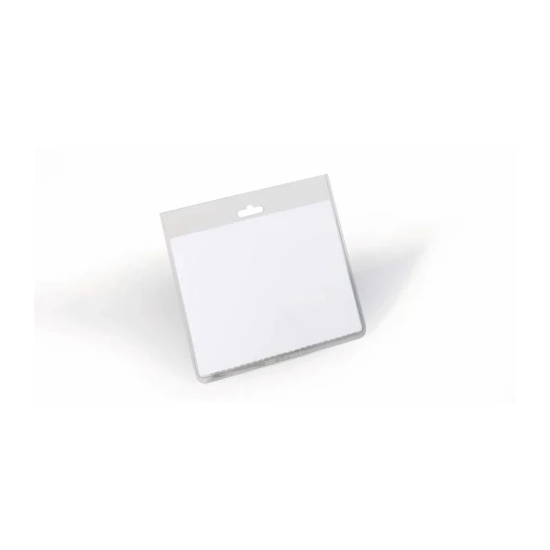 Durable Transparent Polyvinyl Chloride Name Badge 60mm x 90mm 813519