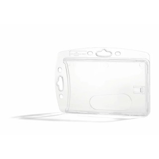 Durable Transparent Acrylic Name Badge Card Holder 54mm x 101mm Made in Germany 890519