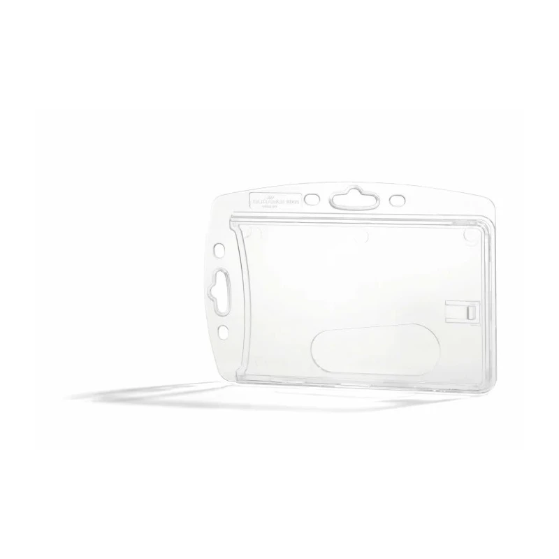 Durable Transparent Acrylic Name Badge Card Holder 54mm x 101mm Made in Germany 890519