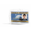 Durable Transparent Acrylic Name Badge Card Holder 54mm x 101mm Made in Germany 890519