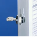 Durable Aluminium Wall-Mounted First Aid Cabinet with 2 Fold-Out Compartments 280 mm x 302 mm x 118 mm 197023