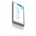 Durable Grey A4 Wall Mount Document Display 327 mm Height, 233 mm Width 486737