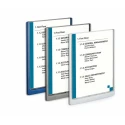Durable Grey A4 Wall Mount Document Display 327 mm Height, 233 mm Width 486737