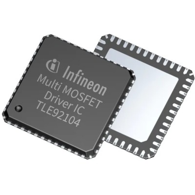 Infineon MOSFET Gate Driver 4-Channel 40V PG-VQFN-48 Surface Mount Automotive AEC-Q100 TLE92104232QXXUMA1