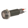 Marl Panel Mount LED Indicator, White, Solder Tab Termination, 8.1 mm Mount Hole, IP67, 24V 677-997-22