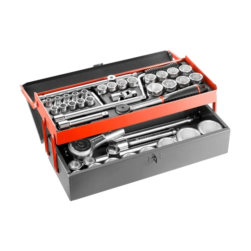 Facom 40-Piece 1/2", 3/4" Drive 12 Point Socket Set SK.453N