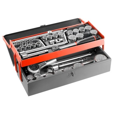Facom 36-Piece 1/2", 3/4" Drive 12 Point Socket Set SK.452U