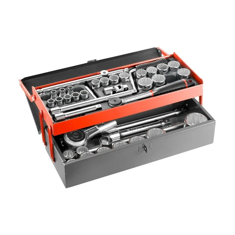 Facom 36-Piece 1/2", 3/4" Drive 12 Point Socket Set SK.452U