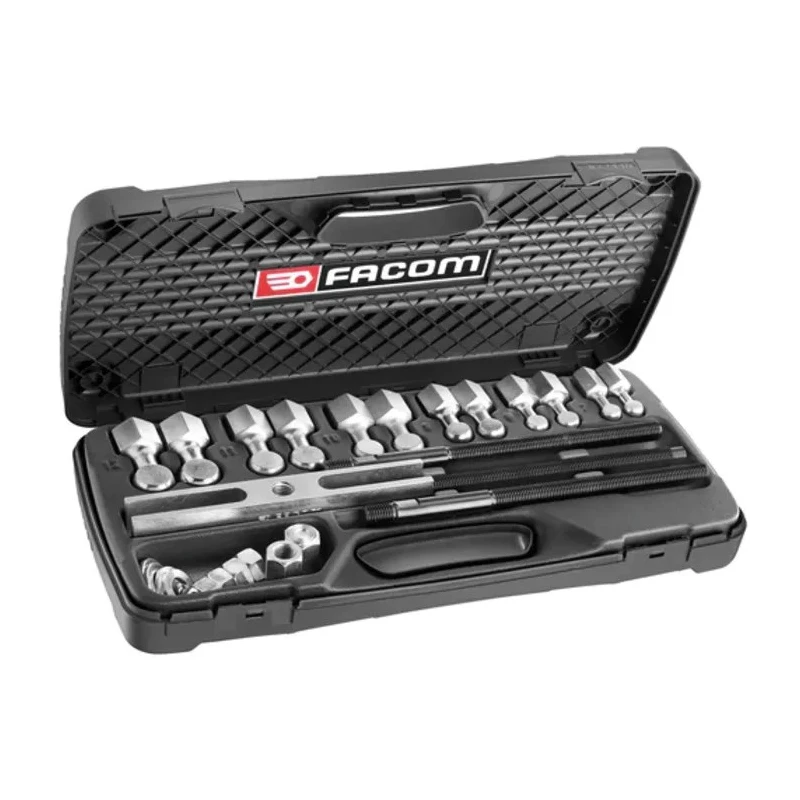 Facom Bearing Puller Set 70 to 190 mm Capacity, 13-Piece U.23J3