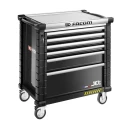 Facom 6 Drawer Wheeled Roller Cabinet Black, 6 Drawers, Wheeled, Length 1m, Width 575mm, Height 1m, Weight 90kg JET.6NM4ASPF