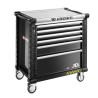Facom 6 Drawer Wheeled Roller Cabinet Black, 6 Drawers, Wheeled, Length 1m, Width 575mm, Height 1m, Weight 90kg JET.6NM4ASPF