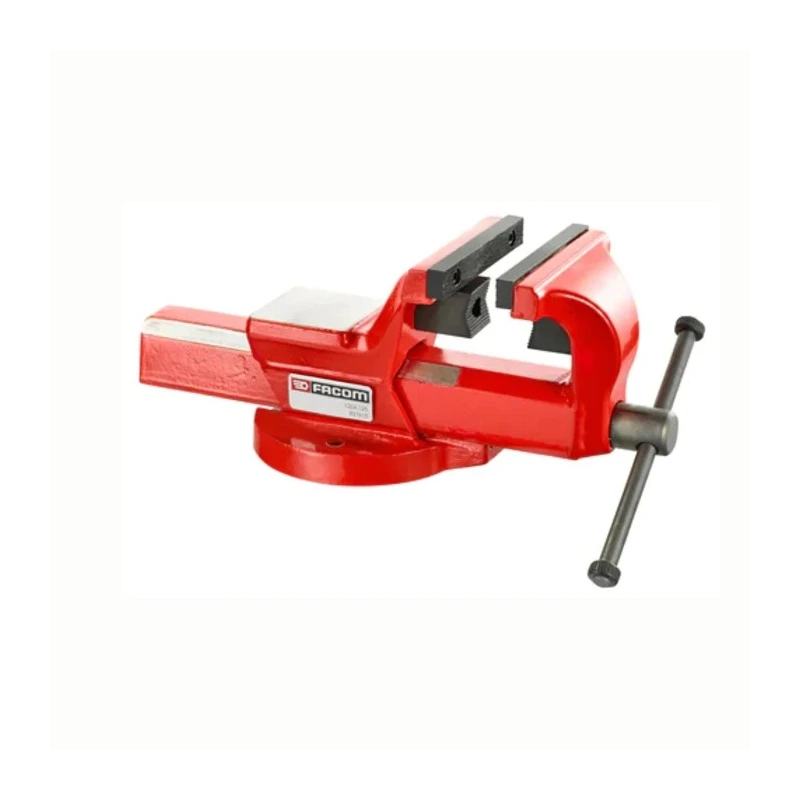 Facom Bench Vice with 75 mm Jaw Width, 150 mm Jaw Opening, Bolt Mount, 11.3 kg, Model 1224.125E