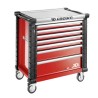 Facom 7 Drawer Wheeled Roller Cabinet Tool Chest, Dimensions 1m (L) x 575mm (W) x 1m (H) JET.7M4APF