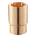 Facom 3/4 in Drive 28 mm 12 Point Square Socket, Non-Sparking Beryllium Copper Alloy, 55mm Overall Length K.28SR