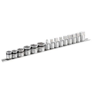 Facom 15-Piece 3/8 in 6 Point Oil Drain Socket Set MB-J15