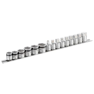 Facom 15-Piece 3/8 in 6 Point Oil Drain Socket Set MB-J15