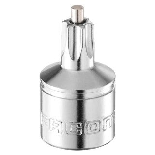 Facom 3/8 in Drive T45 Torx Chrome Vanadium Steel Socket MB.T45