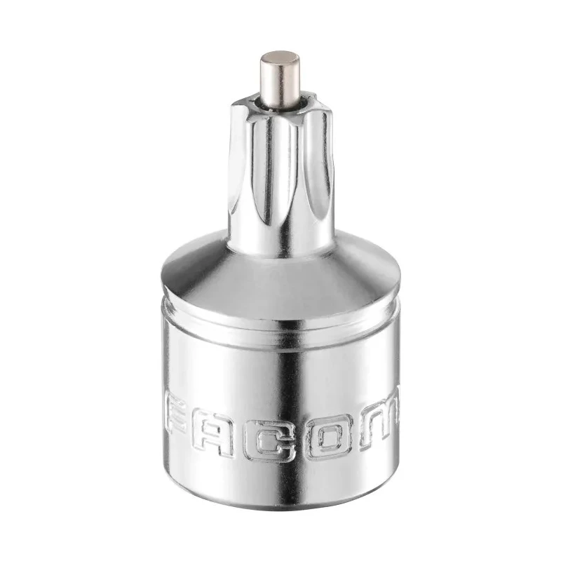 Facom 3/8 in Drive T45 Torx Chrome Vanadium Steel Socket MB.T45